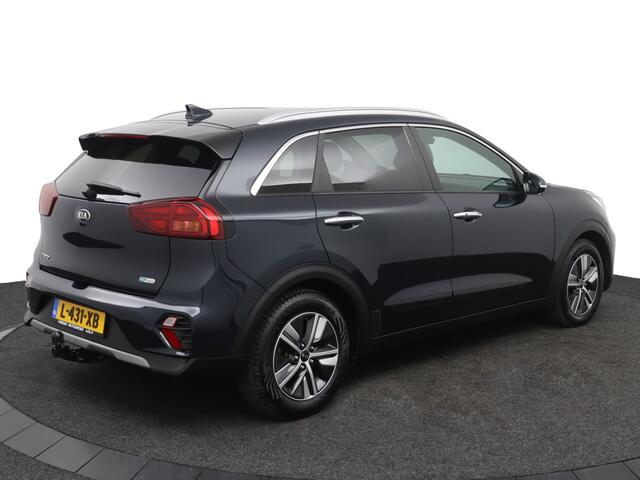KIA Niro 1.6 GDi Hybrid DynamicPlusLine - Adaptive Cruise - Stoel/Stuurverwarming - Navigatie - Trekhaak- DAB- Apple Carplay/Android Auto - Leder bekleding Fabrieksgarantie 20-08-2027