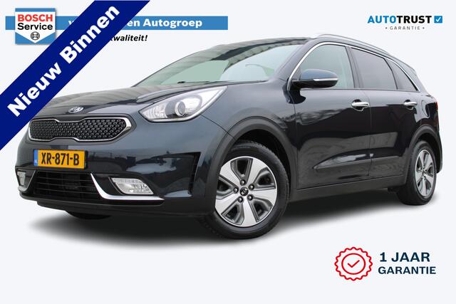 KIA Niro 1.6 GDi Hybrid DynamicLine | Incl. 12 maanden garantie | Trekhaak | Apple carplay/Android auto | Cruise control | Climate control | DAB radio | Navigatie | Parkeercamera |