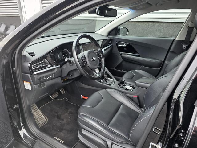 KIA Niro 1.6 GDi Hybrid DynamicPlusLine Navigatie, Lederen bekleding, Stoel- & Stuurwiel verwarmd, Dodehoekdetectie, Smart Key, Privacy Glass, Dealeronderhouden
