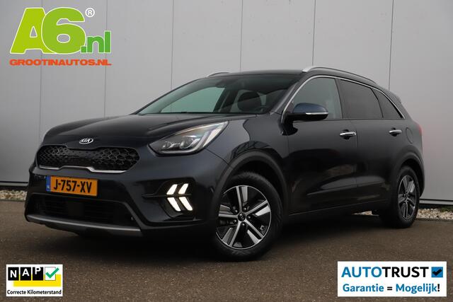 KIA Niro 1.6 GDi Hybrid DynamicPlusLine Trekhaak Lederen Bekleding Stuur & Stoelverwarming Navigatie Achteruitrijcamera