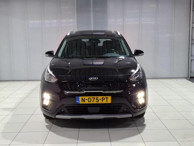 KIA Niro 1.6 GDi Hybrid DynamicLine Schuif kantel dak, Apple Carplay/Android Auto, Navigatie, Camera.