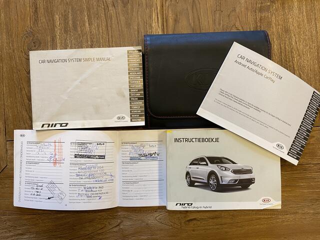 KIA Niro 1.6 GDi Hybrid DynamicLine AUTOMAAT, 146Dkm.NAP, Half Leer, Clima, Navi, CC, PDC, LM, Afn.Trekh, - Inruil Mogelijk -