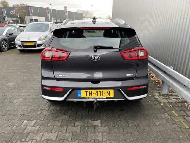 KIA Niro 1.6 GDi Hybrid DynamicLine AUTOMAAT, 146Dkm.NAP, Half Leer, Clima, Navi, CC, PDC, LM, Afn.Trekh, - Inruil Mogelijk -