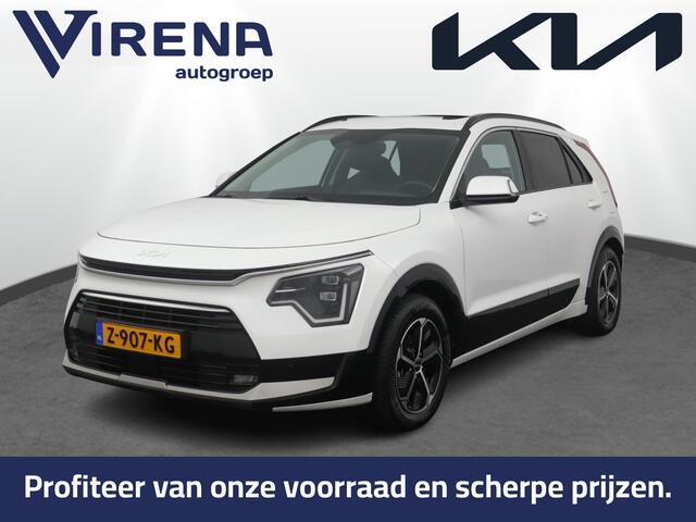 KIA Niro 1.6 GDi Hybrid DynamicPlusLine Automaat - Trekhaak - All Season - Schuif-/kanteldak - Stoel-/stuurverwarming - Head-Up Display - Fabrieksgarantie tot 04-2031