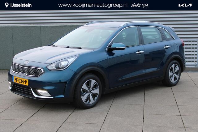 KIA Niro 1.6 GDi Hybrid DynamicLine TREKHAAK, NAVIGATIE, ACHTERUITRIJCAMERA, METAALLAK
