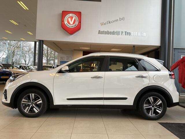 KIA Niro 1.6 GDi Hybrid DynamicLine ,Automaat,Navigatie,Achteruitrijcamera,Climate& Adaptive Cruisecontrol,Spraakbediening,Lane Assist,DAB,Halfleder/Stof,16 Inch Lmv