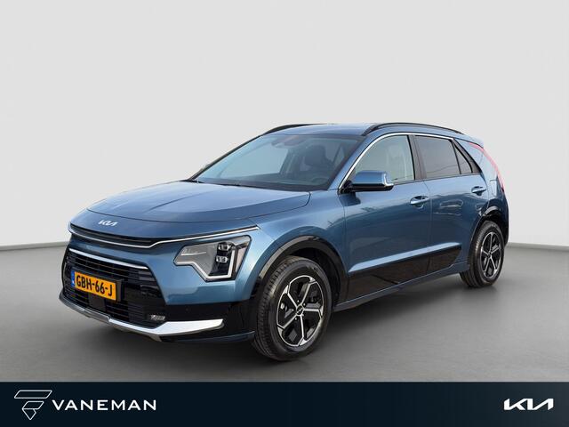 KIA Niro 1.6 GDi Hybrid DynamicPlusLine HUD | Leder | Stoel- en Stuurverwarming | Adapt. Cruise | Schuif/Kanteldak | Elektr. Achterklep |
