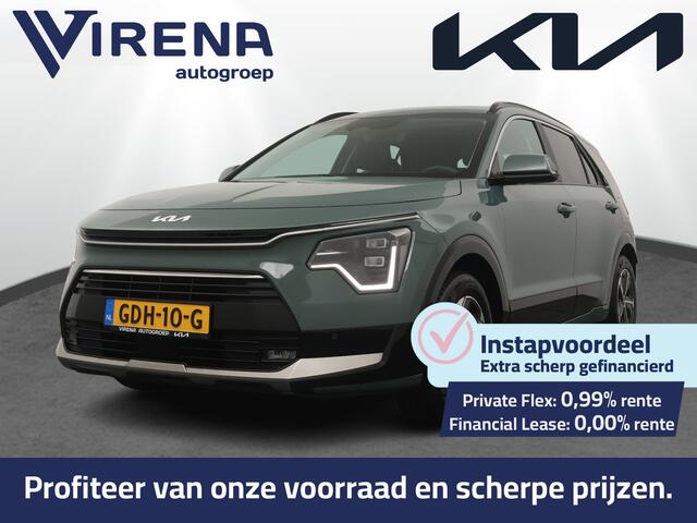 KIA Niro 1.6 GDi Hybrid DynamicPlusLine - Navigatie - Adaptief Cruise Control - Apple/Android Carplay - LED Koplampen - Fabrieksgarantie Tot 2031