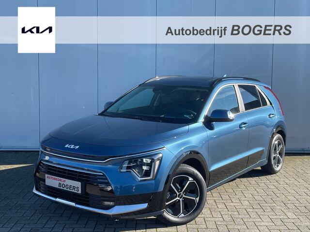 KIA Niro 1.6 GDi Hybrid DynamicPlusLine Navigatie, Schuifdak, Leder, Head Up Display, LED, Afn.Trekhaak, Adaptive Cruise Control
