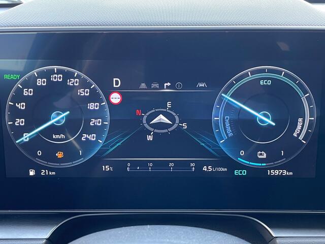 KIA Niro 1.6 GDi Hybrid DynamicLine Navigatie, Head Up Display, Half Leder, Adaptive Cruise Control, Stoel/Stuurverwarming