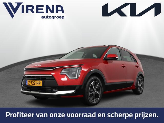 KIA Niro 1.6 GDi Hybrid DynamicPlusLine - Trekhaak - Adaptieve Cruise Control - All season banden - Dodehoekdetectie - Navigatie - Schuif/Kanteldak - Fabrieksgarantie tot 04-2031