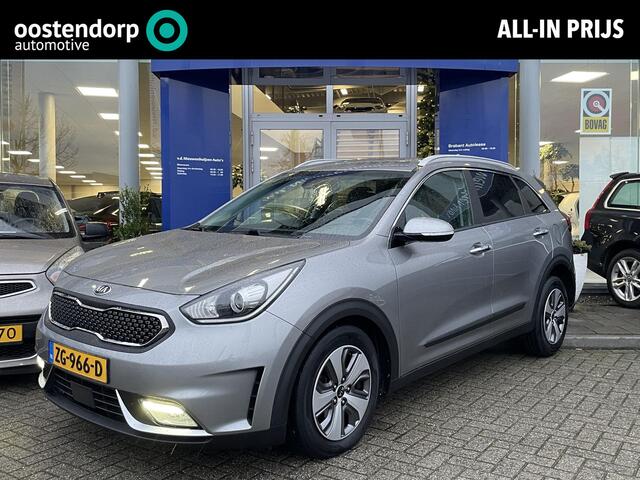 KIA Niro 1.6 GDi Hybrid Dynamic Plus Line Dealer onderhouden Leer Stoel en Stuurwielverwarming info: M.Safari 0492588976
