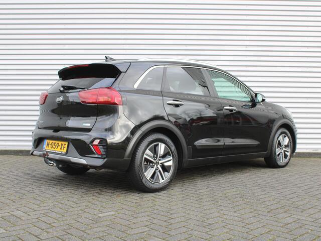 KIA Niro 1.6 GDi Hybrid DynamicPlusLine | Trekhaak | Stuur-/stoelverwarming | Schuifdak | Camera | Cruise adapt. | Dodehoek detectie | 16" LM | Leer | LED | Navi |