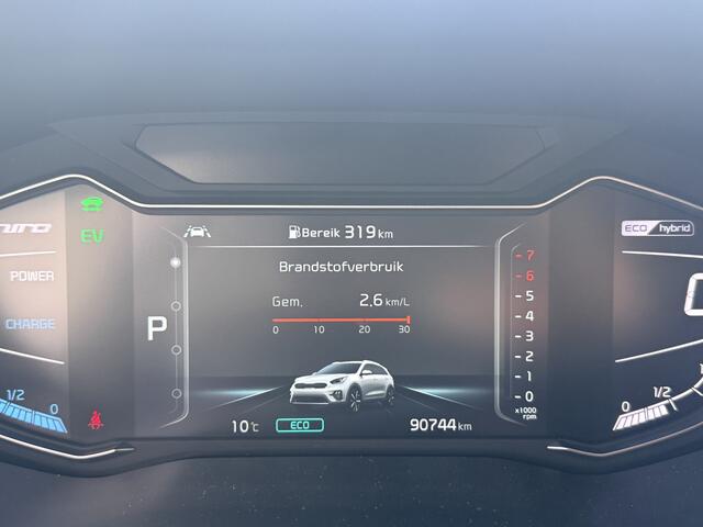 KIA Niro 1.6 GDi Hybrid DynamicLine | Adapt. Cruise | DAB | Navi | Apple/Android | Schuif-Kanteldak | PDC incl. Camera | Trekhaak