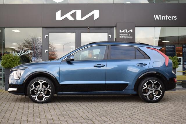 KIA Niro 1.6 GDi Hybrid ExecutiveLine | Leder | Keyless | Camera | Stoel+Stuurverw. | 18 inch LMV | Tot 10jr. Kia Garantie |