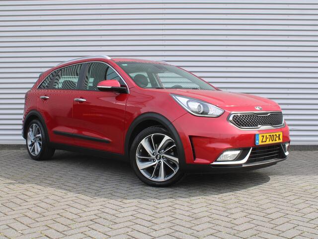 KIA Niro 1.6 GDi Hybrid DynamicLine | Trekhaak | 18" LM | Camera | Navi | Cruise | Clima | Half stof/leer | Apple Carplay/Android Auto |