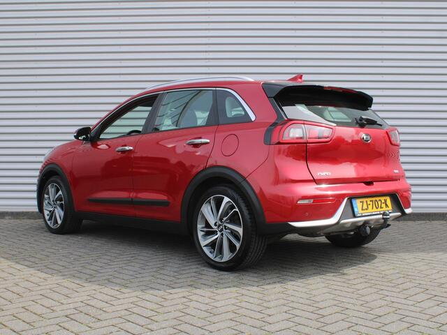 KIA Niro 1.6 GDi Hybrid DynamicLine | Trekhaak | 18" LM | Camera | Navi | Cruise | Clima | Half stof/leer | Apple Carplay/Android Auto |