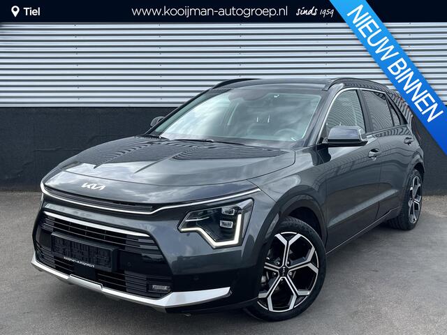 KIA Niro 1.6 GDi Hybrid DynamicPlusLine edition Lederen bekleding, Elektrisch verstelbare bestuurdersstoel, 18" LMV, Stoel- & Stuurwiel verwarmd, Elektrische achterklep, Privacy glass,