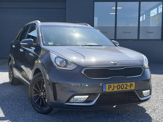 KIA Niro 1.6 GDi Hybrid First Edition SOH 100%,2e Eigenaar,Navi,Camera,Dealer Onderhouden,Trekhaak,Pdc,Halfleder,Carplay,Clima,Cruise,N.A.P,142pk,Nieuwe Apk bij Aflevering