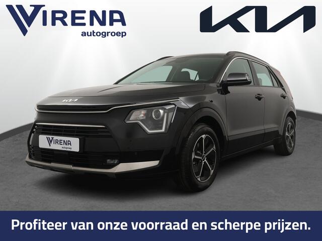 KIA Niro 1.6 GDi Hybrid DynamicLine - Demo - Adaptieve cruise control - Navigatie - Keyless entry - Apple Carplay/Android Auto - Achteruitrijcamera - Parkeersensoren voor en achter - Fabrieksgarantie t/m 2033