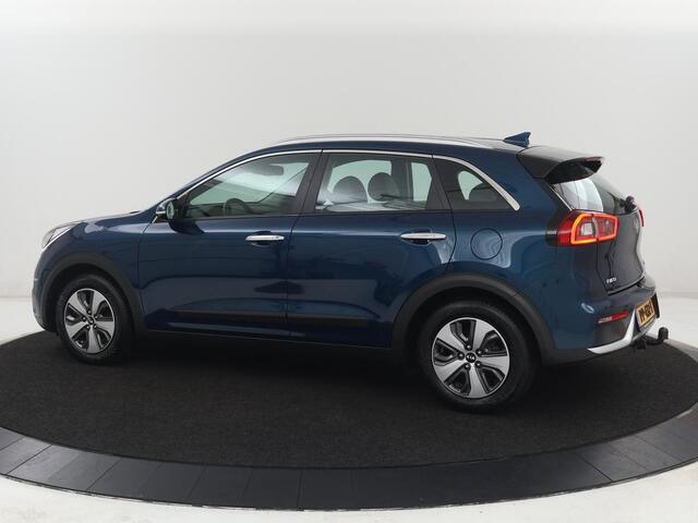 KIA Niro 1.6 GDi Hybrid DynamicLine | Trekhaak | Carplay | Parkeerhulp | Camera | Cruise control | Climate control | Half leder | Navigatie | Bluetooth