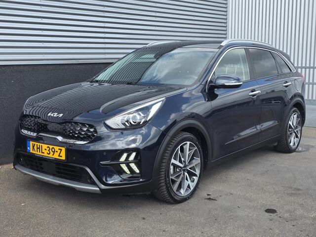 KIA Niro 1.6 GDi Hybrid DynamicLine Navigatie, Privacy glass, 18" LMV, Smart Key, Parkeersensoren voor + achter, Achteruitrijcamera