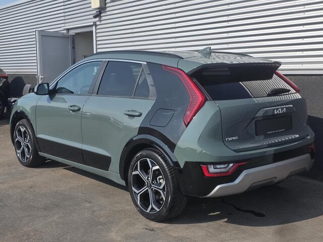 KIA Niro 1.6 GDi Hybrid DynamicPlusLine Navigatie, Dodehoekdetectie, Elek. bestuurdersstoel, Stoel- & stuurwiel verwarmd, 18" LMV, Elek. Achterklep