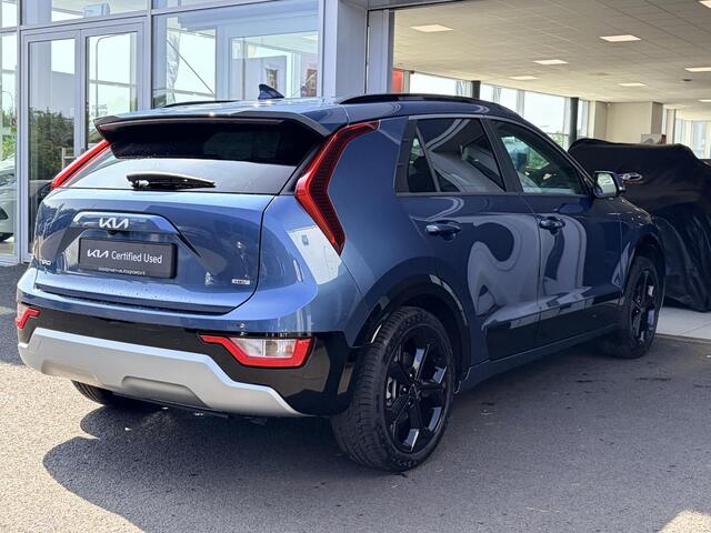 KIA Niro 1.6 GDi Hybrid DynamicLine | Keyless Entry | Apple Carplay/Android Auto | Adaptieve Cruise Control | Achteruitrijcamera | Zwarte velgen!!