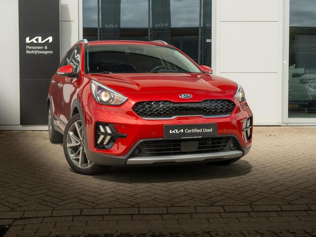 KIA Niro 1.6 GDi Hybrid DynamicPlusLine | Stoel en stuurverwarming| Navigatie | Achteruitrijcamera | Trekhaak |