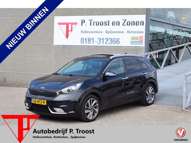 KIA Niro 1.6 GDi Hybrid Design Edition Panoramadak! Apple carplay/Achteruitrijcamera/Stoelverwarming/Stuurverwarming/Lane assist/Cruise control/Parkeersenosren/Climate control