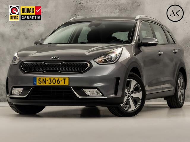 KIA Niro 1.6 GDi Hybrid DynamicLine Automaat (APPLE CARPLAY, NAVIGATIE, CAMERA, LEDER, SPORTSTOELEN, CRUISE, LANE ASSIST, NIEUWSTAAT)