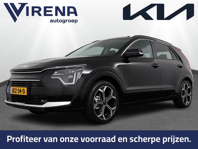 KIA Niro 1.6 GDi Hybrid DynamicPlusLine - Trekhaak - Adaptive Cruise - Stoel/Stuurverwarming - Schuif/Kanteldak - 18 inch LM velgen - Apple Carplay/Android Auto - Fabrieksgarantie 11-2032 of 150.000 km