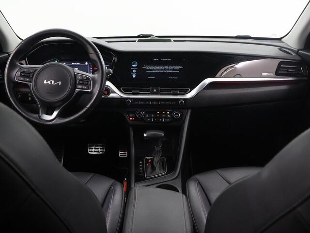 KIA Niro 1.6 GDi PHEV DynamicPlusLine | SOH 92% | Trekhaak | Lederen Interieur | Navigatie | Camera | DAB | Apple CarPlay/Android Auto | Stoel en stuurverwarming | Adaptieve Cruise Control | BLIS |