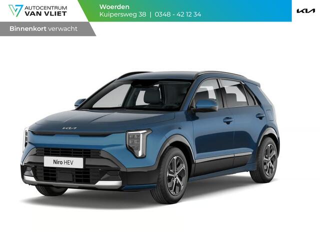 KIA Niro 1.6 GDi Hybrid DynamicLine | Actieprijs* | Navi. | Clima. | Adapt. Cruise. | Achteruitrijcamera | Parkeersensoren | Dakrails