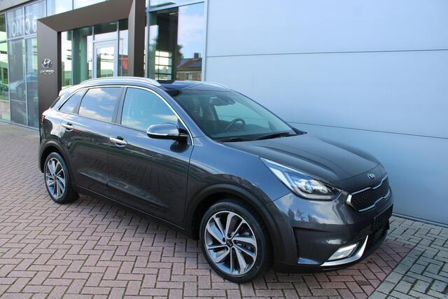 KIA Niro 1.6 GDi Hybrid 140pk DynamicPlusLine Automaat Leer Airco Navi Camera Carplay Zeer mooi