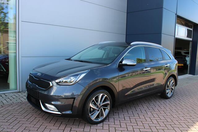 KIA Niro 1.6 GDi Hybrid 140pk DynamicPlusLine Automaat Leer Airco Navi Camera Carplay Zeer mooi