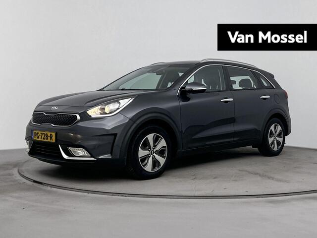 KIA Niro 1.6 GDi 140Pk Hybrid First Edition | Apple Carplay/Android Auto | Cruise Control | Parkeersensoren & Achteruitrijcamera | Climate Control | Lichtmetalen Velgen | Navigatie |