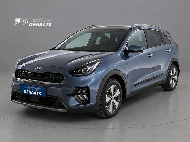 KIA Niro 1.6 GDi Hybrid DynamicPlusLine | 10 jaar garantie, Dealer onderhouden, 1e eigenaar, Digitaal Display, LED, Parkeersensoren V+A, Half leer, weinig km!