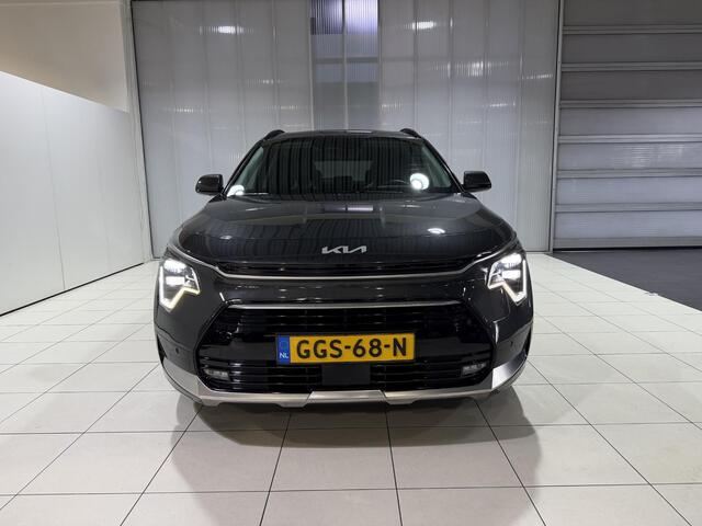 KIA Niro 1.6 GDi Hybrid DynamicPlusLine Stoel en Stuur verwarming, Schuif kantel dak, Apple Carplay/Android Auto, Navigatie, Camera.