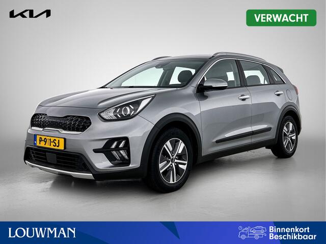 KIA Niro 1.6 GDi Hybrid DynamicLine Half lederen bekleding | Navigatie | Achteruitrijcamera Onderweg-naar-dealer