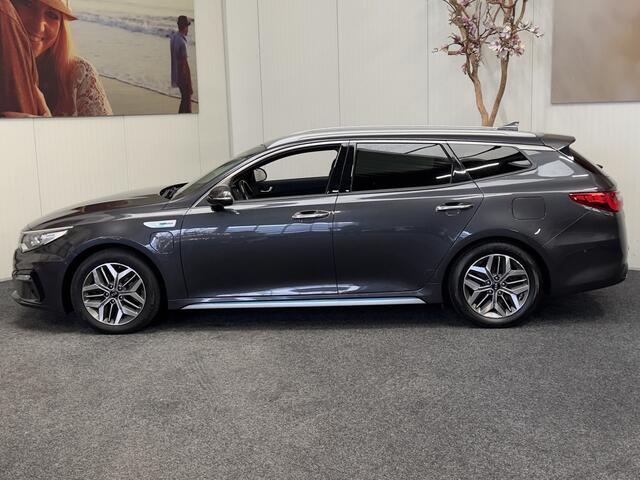 KIA OPTIMA SPORTSWAGON 2.0 GDI PHEV AUTOMAAT NAVIGATIE TREKHAAK ACHTERUITRIJ CAMERA HALF LEDER VERWARMDE STOELEN HARMAN / KARDON SOUND ZEER MOOI !!
