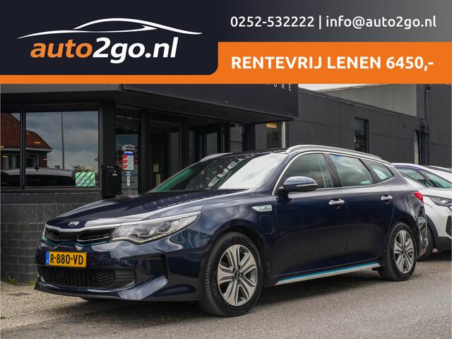 KIA OPTIMA SPORTSWAGON 2.0 GDI PHEV AUT6 DYNAMIC LINE LEDER NAVI AIRCO CAMERA LMV PDC