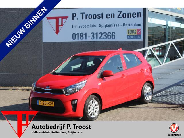 KIA PICANTO 1.0 MPi DynamicPlusLine Navigatie/Achteruitrijcamera/Cruise control/Airco/Apple carplay/Bluetooth/Multifunctioneel stuurwiel/Spraakbediening/Lichtmetalen velgen/Elektrisch verstelbare spiegels/Elektrisch inklapbare spiegels