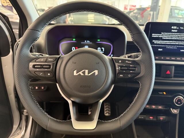 KIA PICANTO GT-line , Schuif en Kanteldak, Keyless Entry, (Vegan) Leren Bekleding), Stoel en Stuurverwarming, Draadloze oplader, Apple Carplay, Android Auto