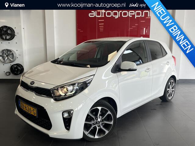 KIA PICANTO 1.0 CVVT Design Edition Unieke Uitvoering, Leren Bekleding, Apple Carplay, Android Auto, Climate Control, Achteruitrij Camera, Licht Metalen Velgen