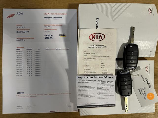 KIA PICANTO 1.0 DPi DynamicLine / Camera / Carplay / Nap / 48.000km!!