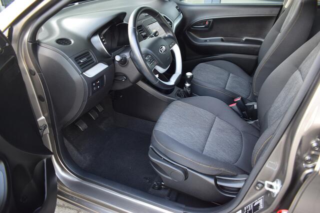 KIA PICANTO 1.0i-12V ISG EconomyPlusLine 5-Drs | Navigatie | Camera | Airco | Bluetooth | 14"LMV | Tot 10Jr. Kia-Garantie |