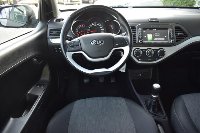 KIA PICANTO 1.0i-12V ISG EconomyPlusLine 5-Drs | Navigatie | Camera | Airco | Bluetooth | 14"LMV | Tot 10Jr. Kia-Garantie |