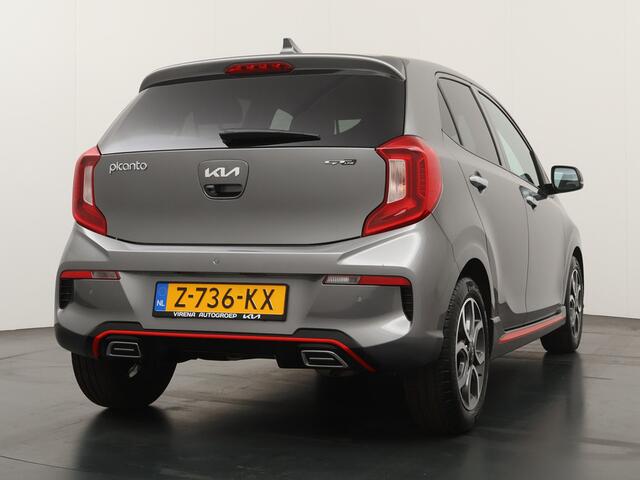 KIA PICANTO 1.0 DPi GT-Line - Navigatie - Cruise control - Climate Control - Airco - Apple CarPlay/Android Auto - Fabrieksgarantie tot 05-2031