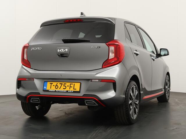 KIA PICANTO 1.0 T-GDi GT-Line 5p 100PK! - Navigatie - Climate Control - Schuif/Kanteldak - Stoel/Stuur Verwarming - Leder - Fabrieksgarantie Tot 2030
